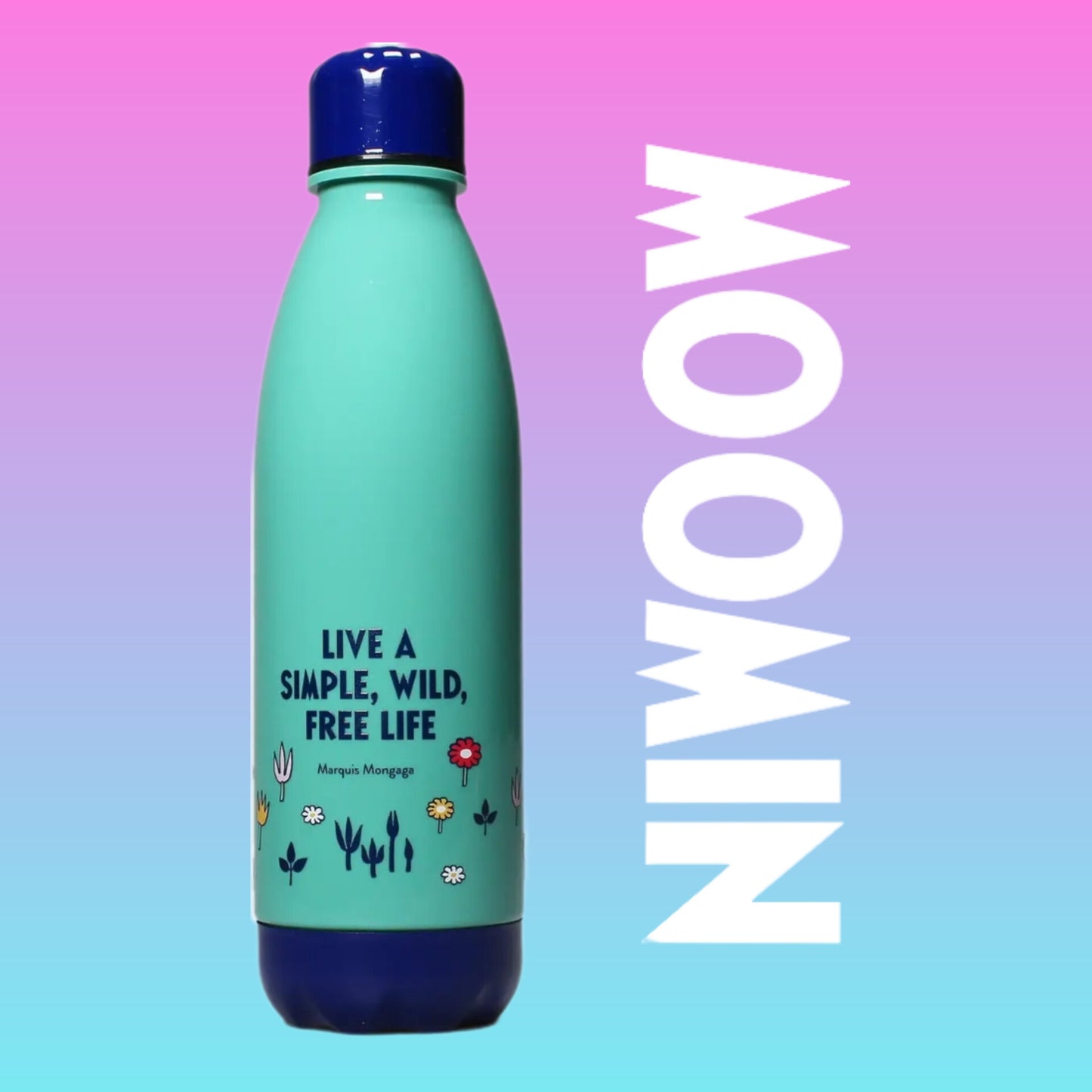 Moomin Water Bottle (Plastic)