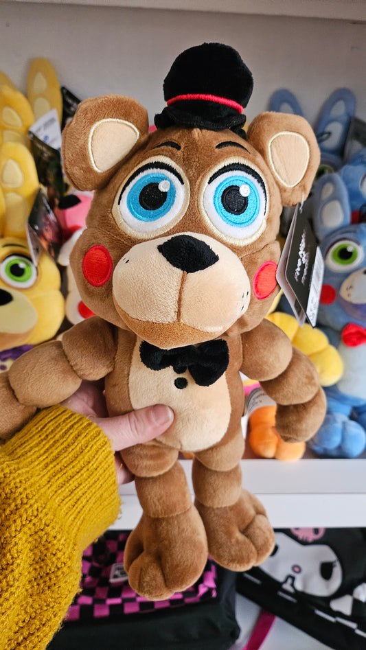 Five Nights At Freddy's Plush, Toy Freddy, Toy Chica, Toy Bonnie, Funtime Foxy, Spring Bonnie, Marionette by Good Stuff