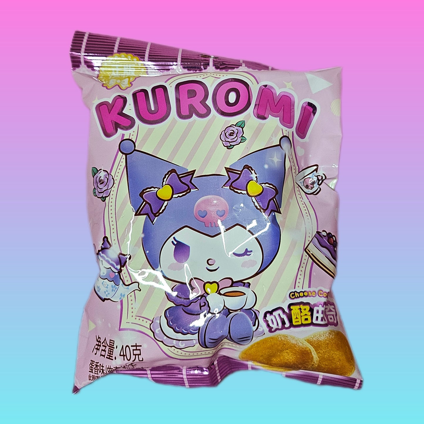 Sanrio Cheese Cookies (Egg Flavour) Kuromi / Cinnamoroll