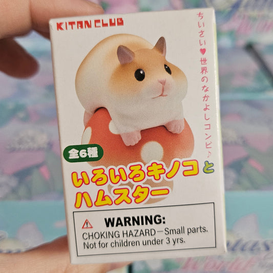 Mushroom Hamster Japanese Blind Box Kitan Club