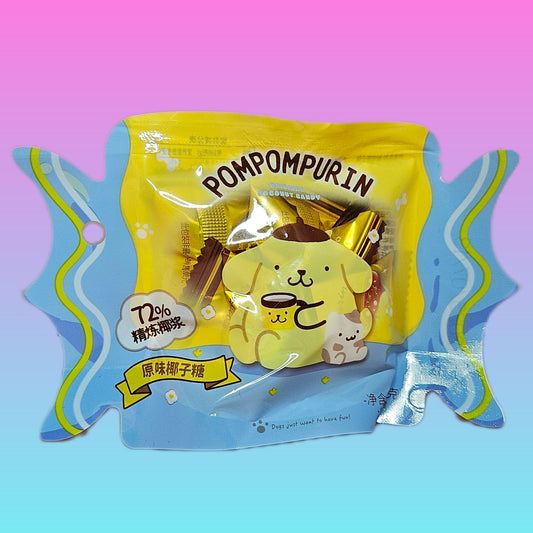 Pompompurin Coconut Candy