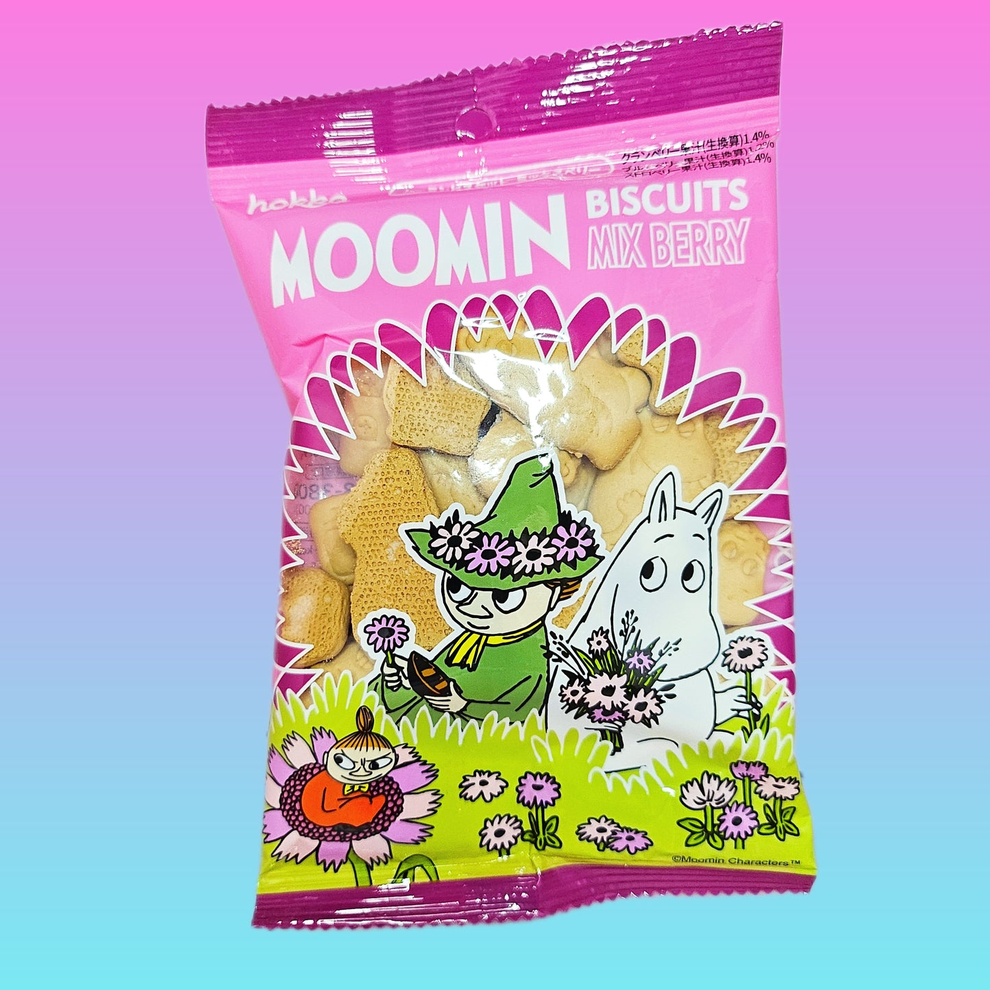 Moomin Biscuits - Cocoa / Mix Berry / Milk