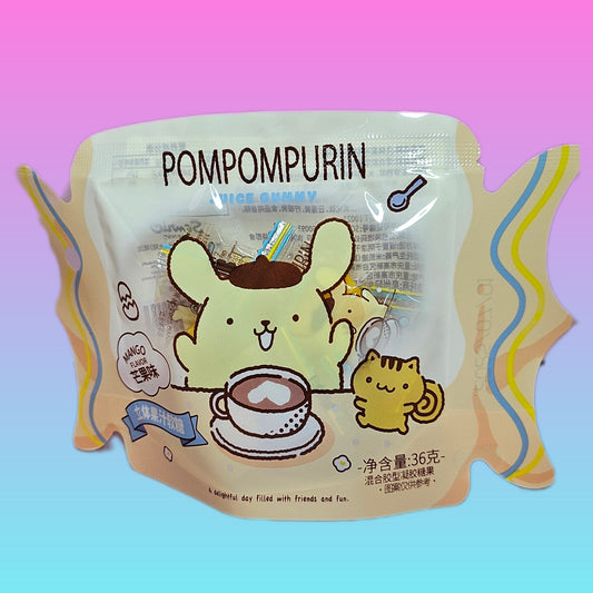 Pompompurin Peelable Mango Gummies