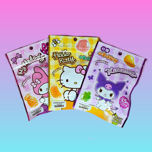 Sanrio Gummies - Hello Kitty / My Melody / Kuromi