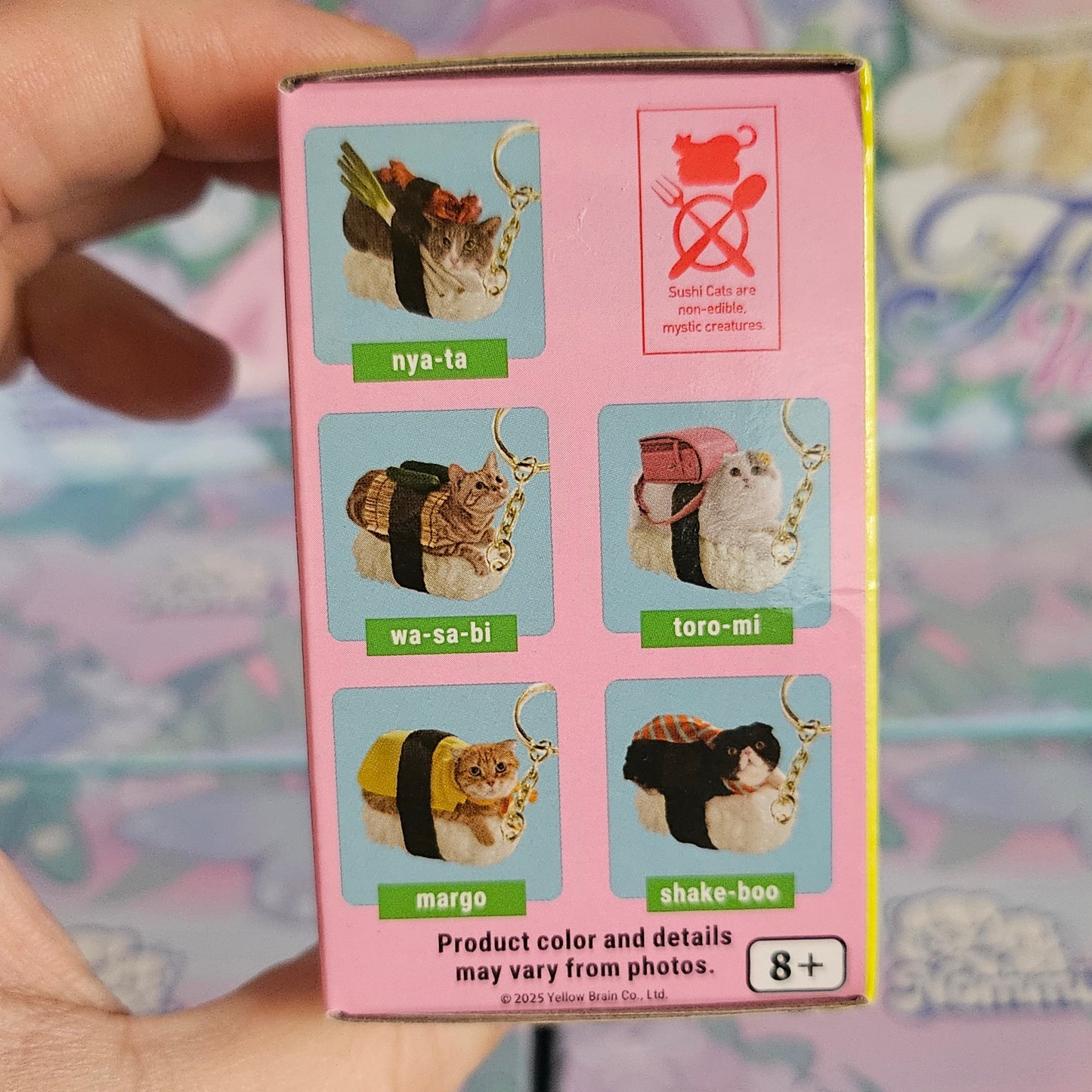 Sushi Cat Keychain Japanese Blind Box