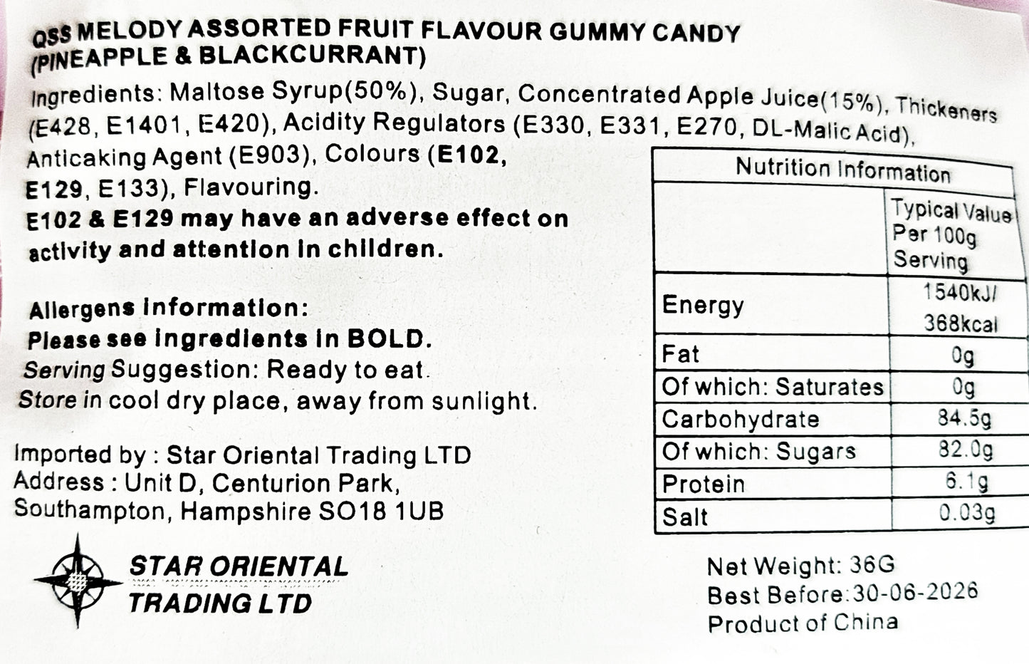 Sanrio Gummies - Hello Kitty / My Melody / Kuromi