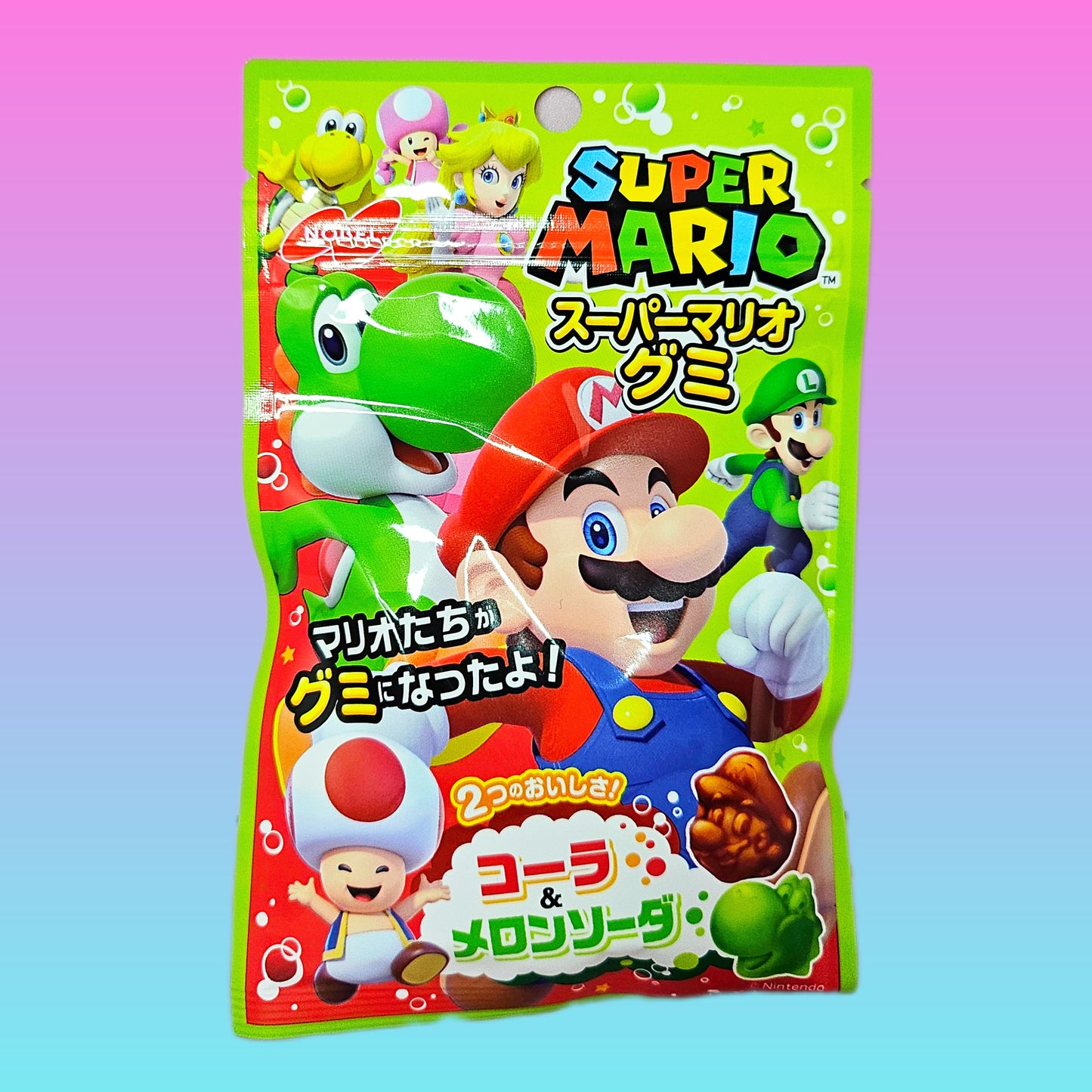 Super Mario Cola & Melon Gummies