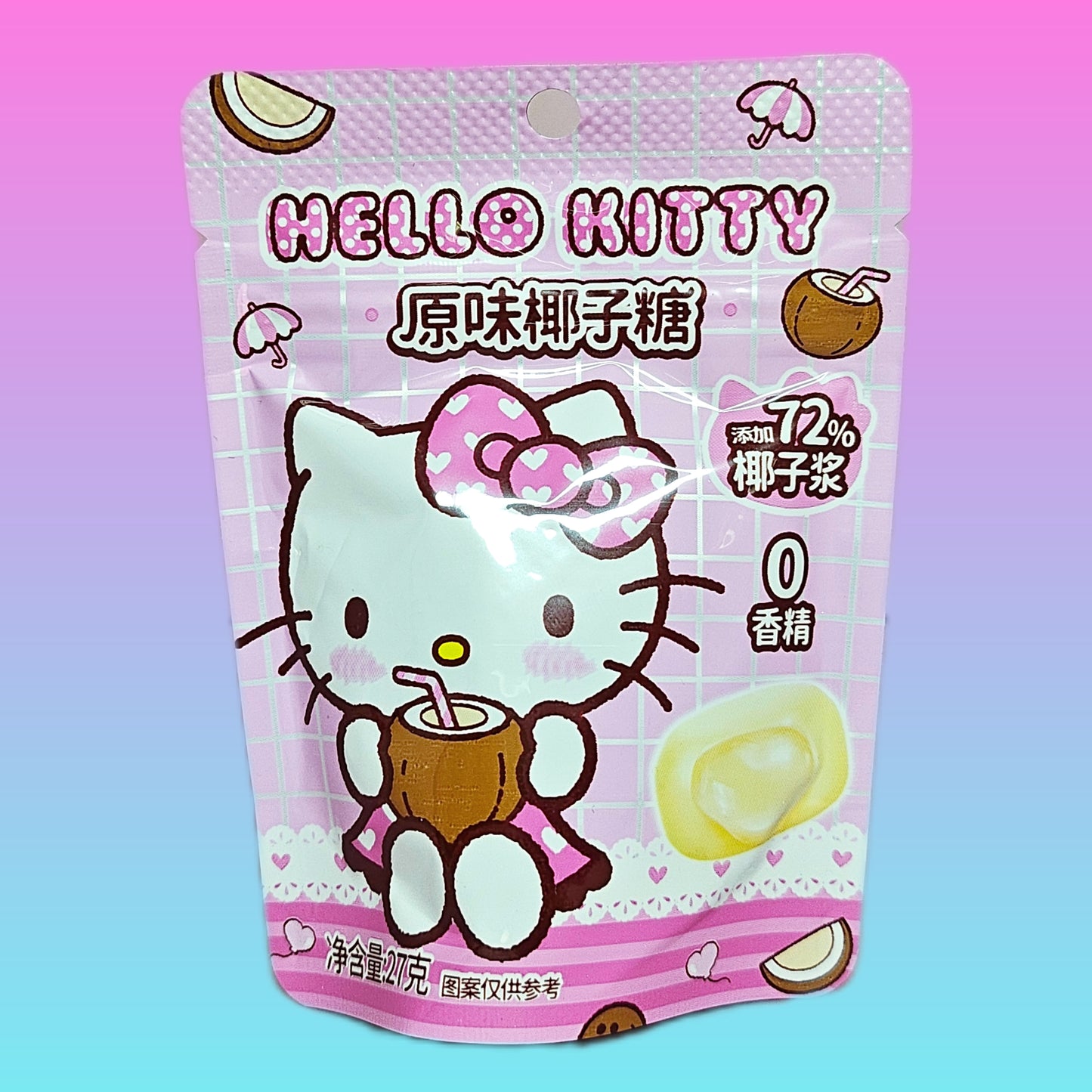 Sanrio Coconut Candy - Hello Kitty or Kuromi