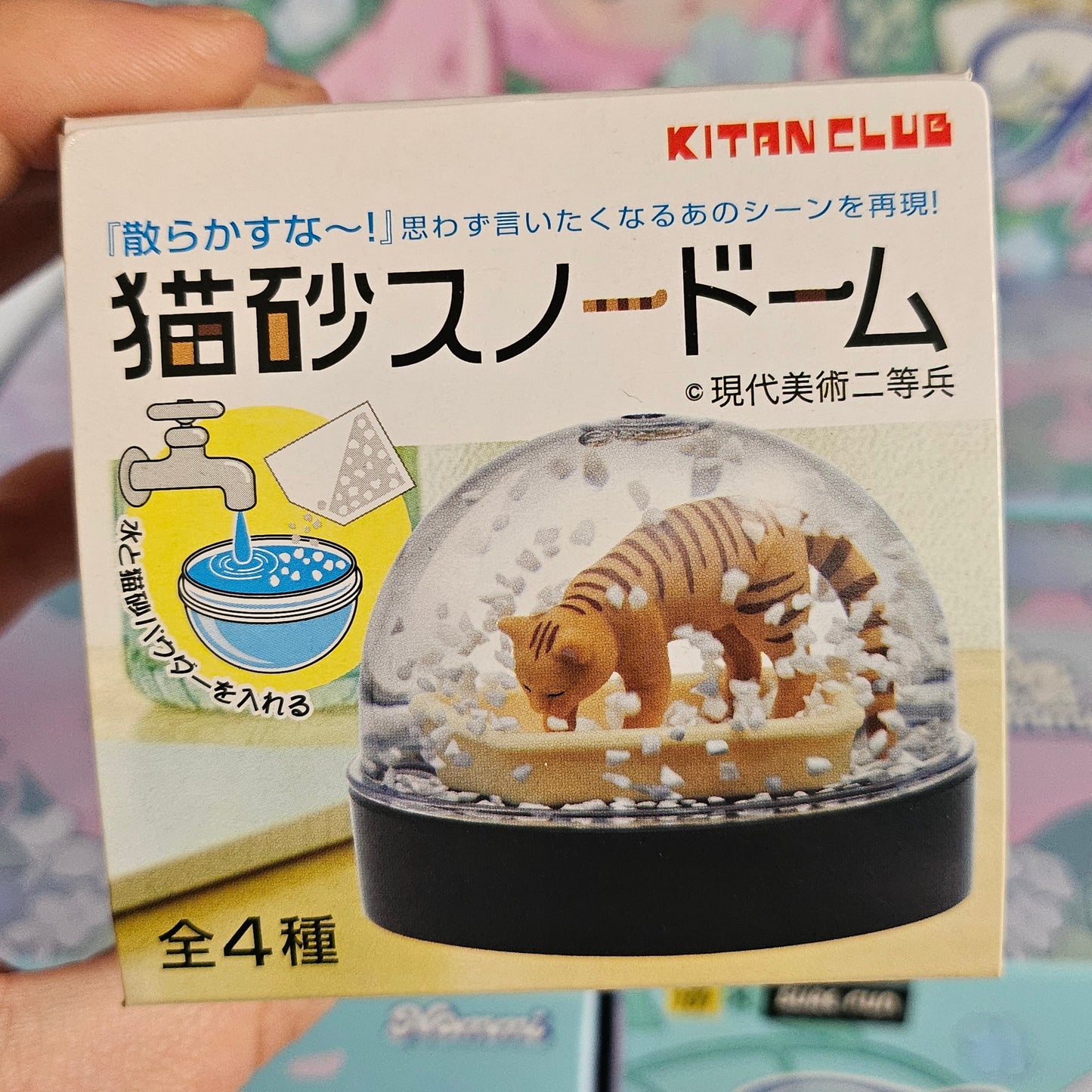 Kitty Litter Snowglobe Japanese Blind Box
