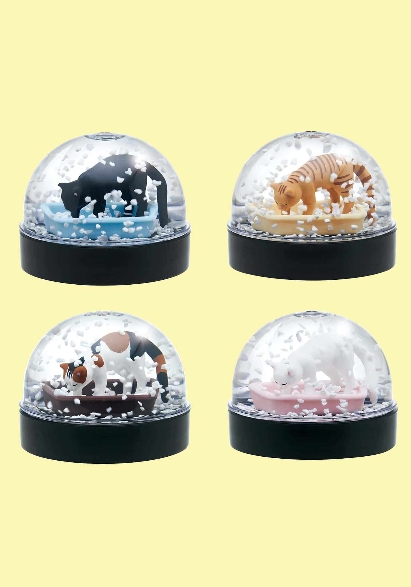 Kitty Litter Snowglobe Japanese Blind Box