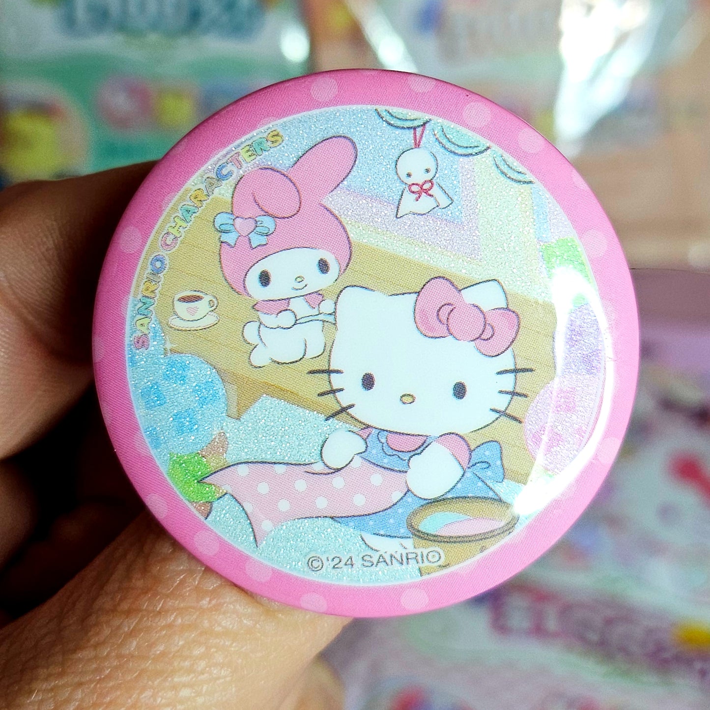 Sanrio Gummies with Mystery Badge!