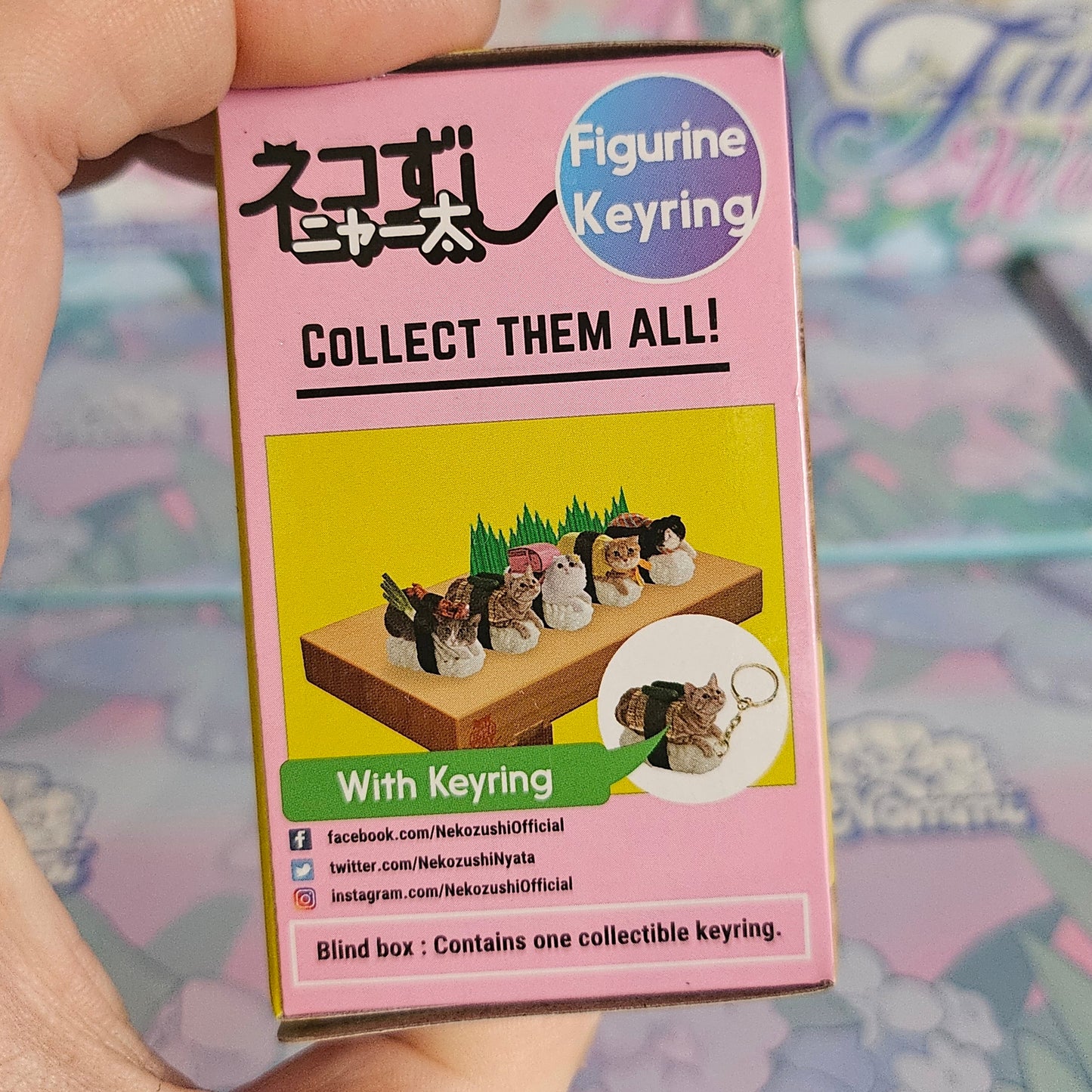 Sushi Cat Keychain Japanese Blind Box