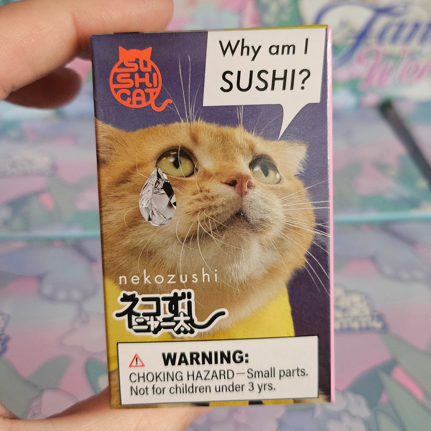 Sushi Cat Keychain Japanese Blind Box