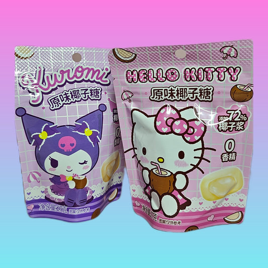 Sanrio Coconut Candy - Hello Kitty or Kuromi